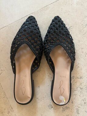 Joie Woven Mule Loafers